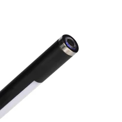 Moderne vloerlamp zwart incl. LED met touch dimmer - Berdien