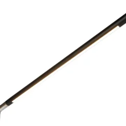 Moderne vloerlamp zwart incl. LED met touch dimmer - Berdien