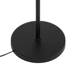 Moderne vloerlamp zwart 3-lichts - Carmen