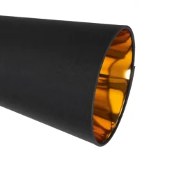 Moderne vloerlamp zwart 3-lichts - Carmen