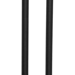 Moderne vloerlamp zwart met leesarm incl. LED en dimmer - Divo