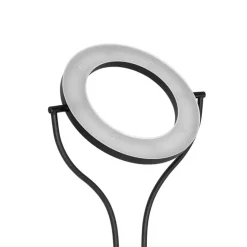 Moderne vloerlamp zwart met leesarm incl. LED en dimmer - Divo