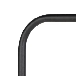 Moderne vloerlamp zwart met kap - Lofty