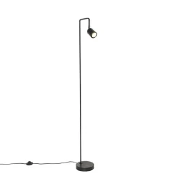 Moderne vloerlamp zwart verstelbaar - Java
