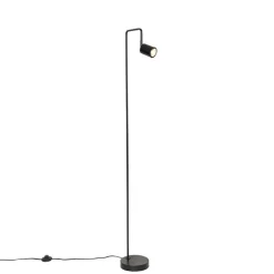 Moderne vloerlamp zwart verstelbaar - Java