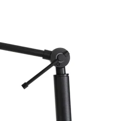 Moderne vloerlamp zwart verstelbaar - Editor