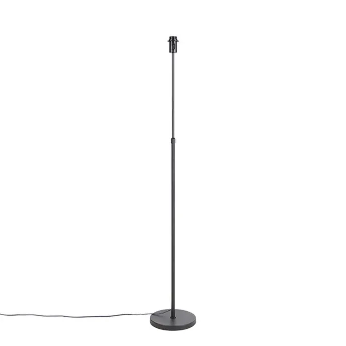 Moderne vloerlamp zwart verstelbaar - Parte