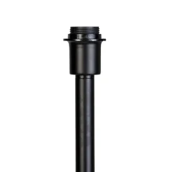 Moderne vloerlamp zwart zonder kap 149 cm - Simplo