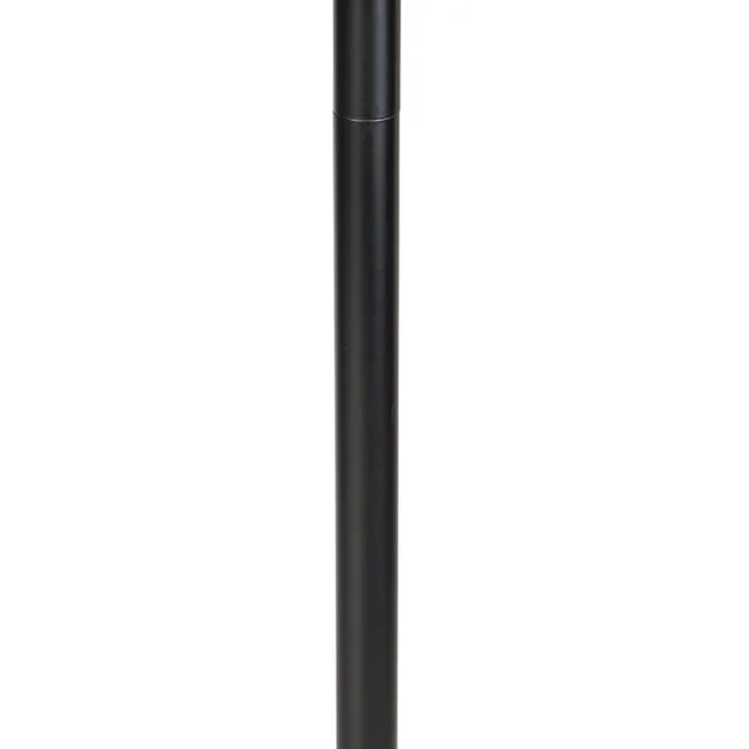 Moderne vloerlamp zwart zonder kap 149 cm - Simplo