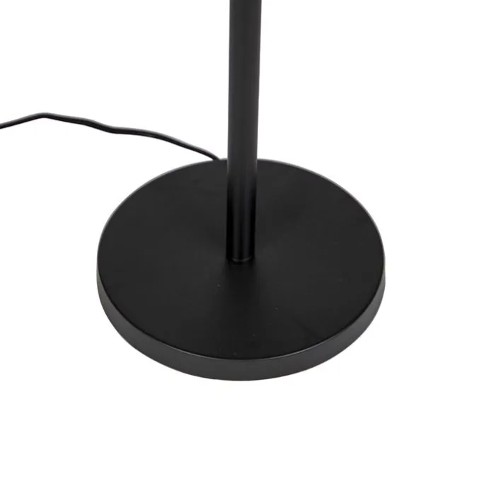 Moderne vloerlamp zwart zonder kap 149 cm - Simplo