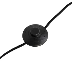 Moderne vloerlamp zwart zonder kap 149 cm - Simplo