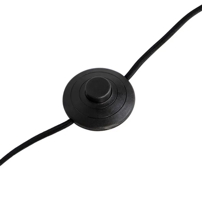 Moderne vloerlamp zwart zonder kap 149 cm - Simplo