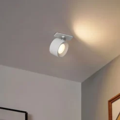 Moderne wand- en plafondlamp wit incl. LED oplaadbaar - Bright