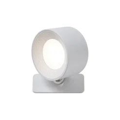 Moderne wand- en plafondlamp wit incl. LED oplaadbaar - Bright