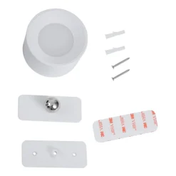 Moderne wand- en plafondlamp wit incl. LED oplaadbaar - Bright