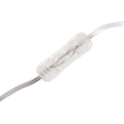 Moderne wandbooglamp staal met witte kap 50 cm verstelbaar - Bow