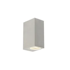 Moderne wandlamp aluminium 2-lichts IP44 - Baleno