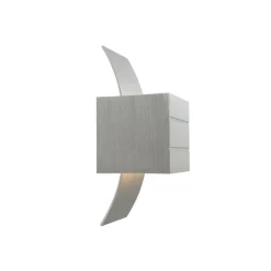 Moderne wandlamp aluminium met lichteffect - Amy