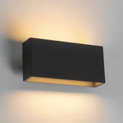 Moderne wandlamp antraciet incl. LED IP54 - Spector