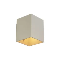Moderne wandlamp beige G9 vierkant - Sola