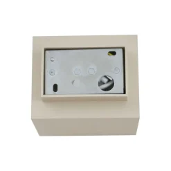 Moderne wandlamp beige G9 vierkant - Sola