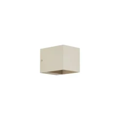 Moderne wandlamp beige G9 vierkant - Transfer
