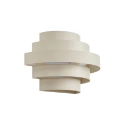 Moderne wandlamp beige incl. LED 3-staps dimbaar - Lines