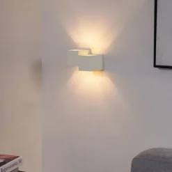 Moderne wandlamp beige 2-lichts - Transfer Double