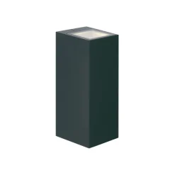 Moderne wandlamp donkergroen 2-lichts GU10 70mm IP54 - Baleno