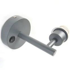 Moderne wandlamp donkergrijs 1-lichts met schakelaar - Combi