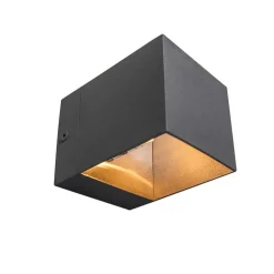 Moderne wandlamp donkergrijs - Transfer