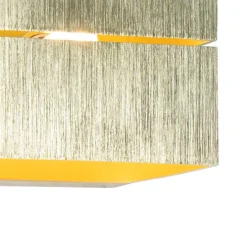 Moderne wandlamp goud 9,7 cm - Transfer Groove