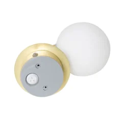 Moderne wandlamp goud IP44 - Cederic Up