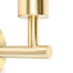 Moderne wandlamp goud 1-lichts met schakelaar - Combi