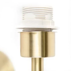 Moderne wandlamp goud 1-lichts met schakelaar - Combi