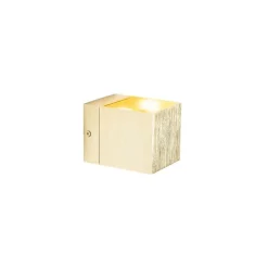 Moderne wandlamp goud met lichteffect - Transfer