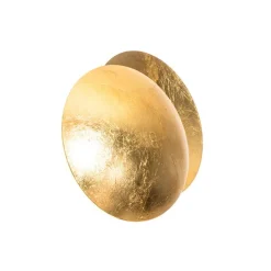 Moderne wandlamp goud rond 20cm - Sunrise