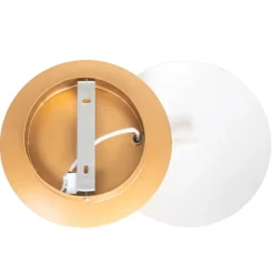 Moderne wandlamp goud rond 20cm - Sunrise