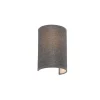 Moderne wandlamp grijs - Simple Drum Jute
