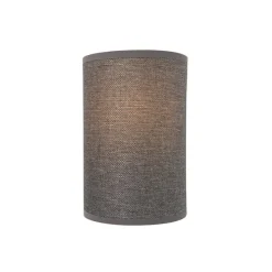 Moderne wandlamp grijs - Simple Drum Jute