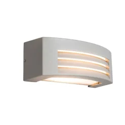 Moderne wandlamp grijs IP44 - Hurricane 1