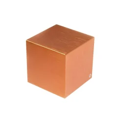 Moderne wandlamp koper met lichteffect - Cube