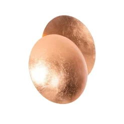 Moderne wandlamp koper rond 20cm - Sunrise