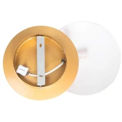 Moderne wandlamp koper rond 20cm - Sunrise