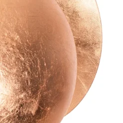 Moderne wandlamp koper rond 20cm - Sunrise