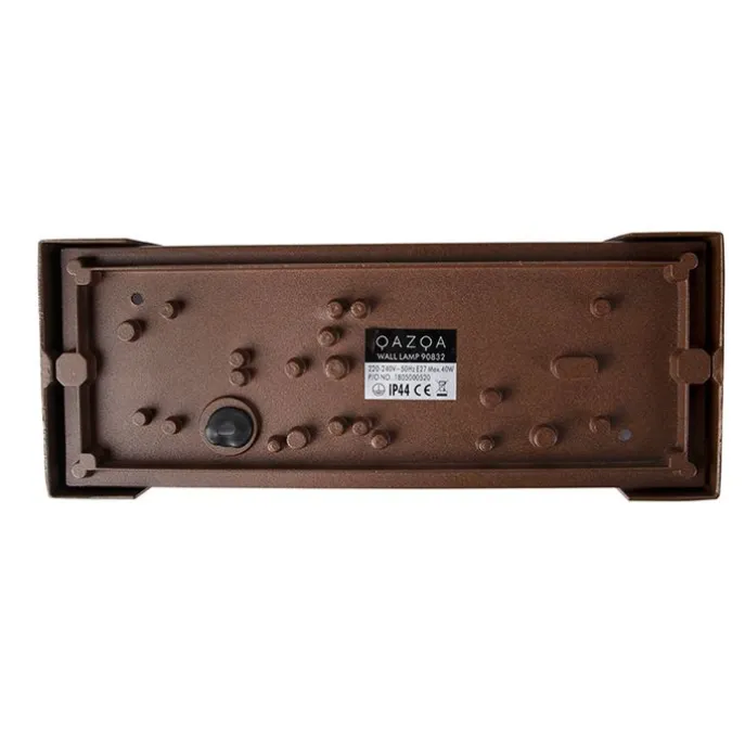 Moderne wandlamp roestbruin IP44 - Hurricane 1