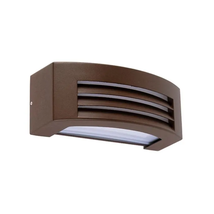 Moderne wandlamp roestbruin IP44 - Hurricane 1