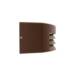 Moderne wandlamp roestbruin IP44 - Hurricane 1