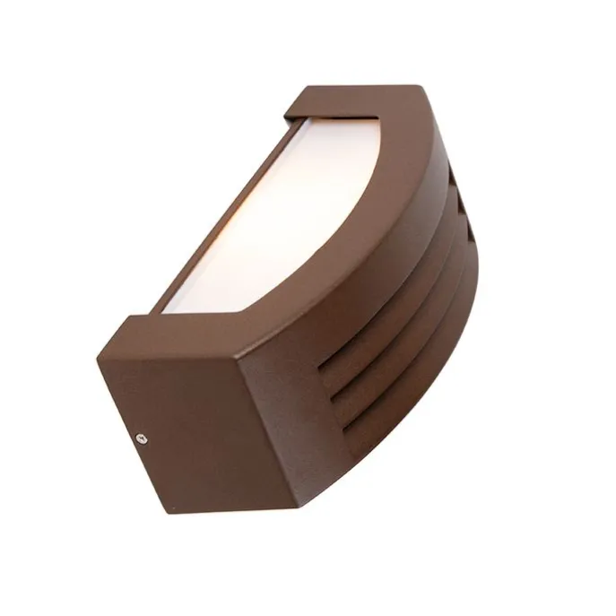 Moderne wandlamp roestbruin IP44 - Hurricane 1