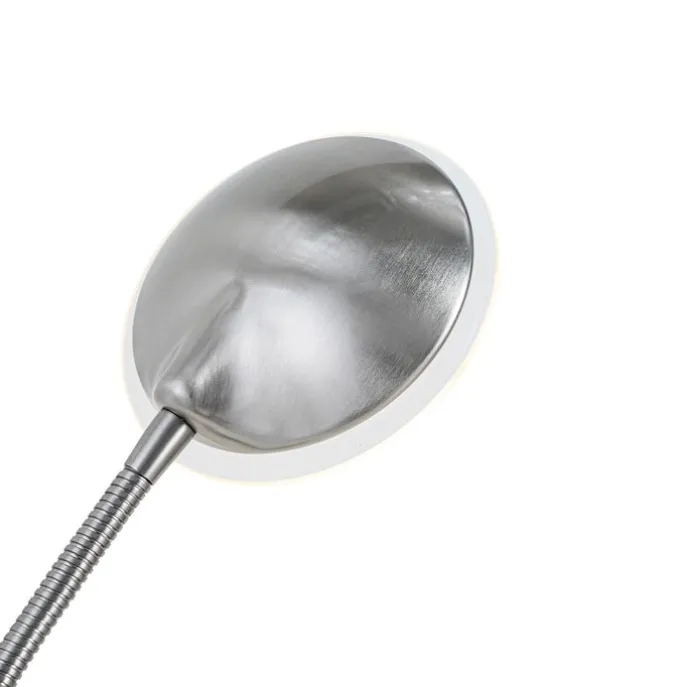 Moderne wandlamp staal incl. LED - Eva